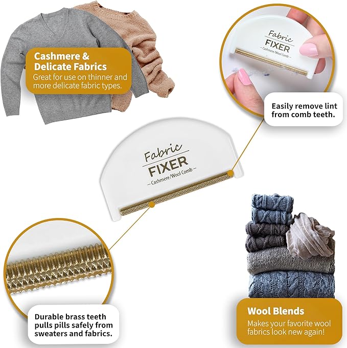 Cashmere Sweater Comb for Pills and Fuzz