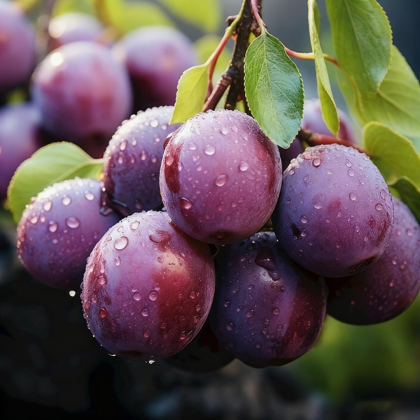 10 Prunus Domestica Seeds for Planting, Perennial Plum Fruit Tree Seed, Non-GMO Fruit Tree Seeds for Home Garden, Potted Decoration