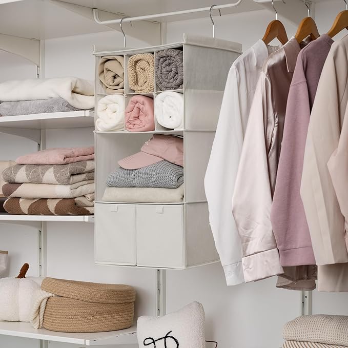 GRANNY SAYS Hanging Closet Organizer