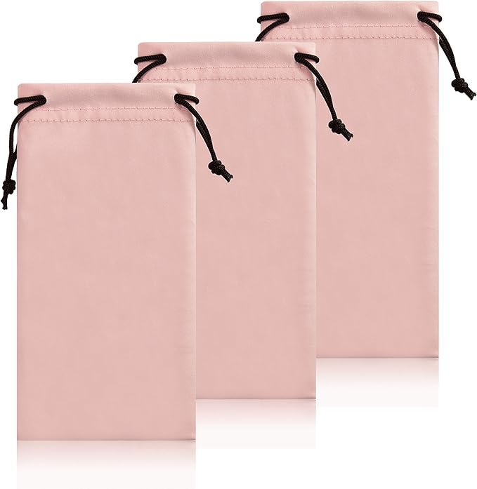 TRIUMPH VISION Soft Eyeglass Pouch 3 Pack