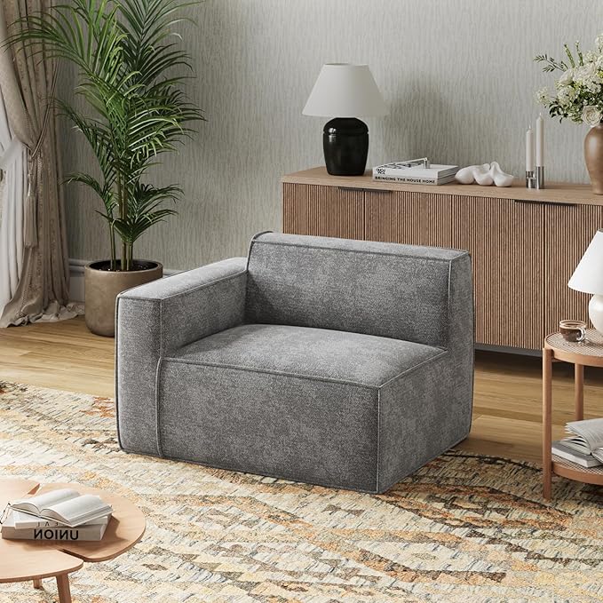 Novilla Modular Sectional Sofa, No Assembly Cloud Sectional Couch