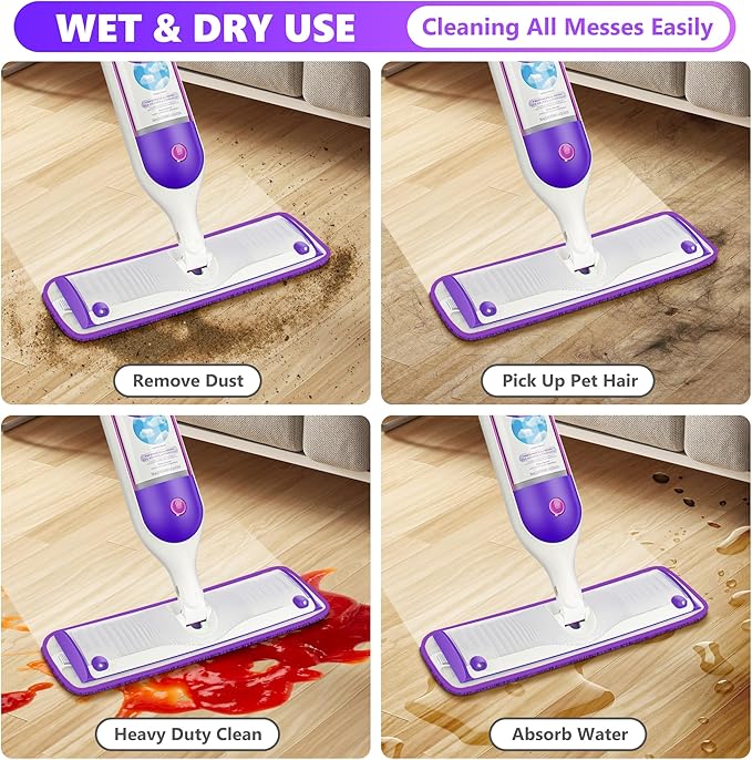 3 Pack Reusable Mop Pads Compatible