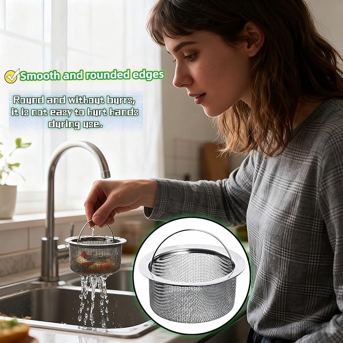 Stainless Steel Kitchen Sink Strainer