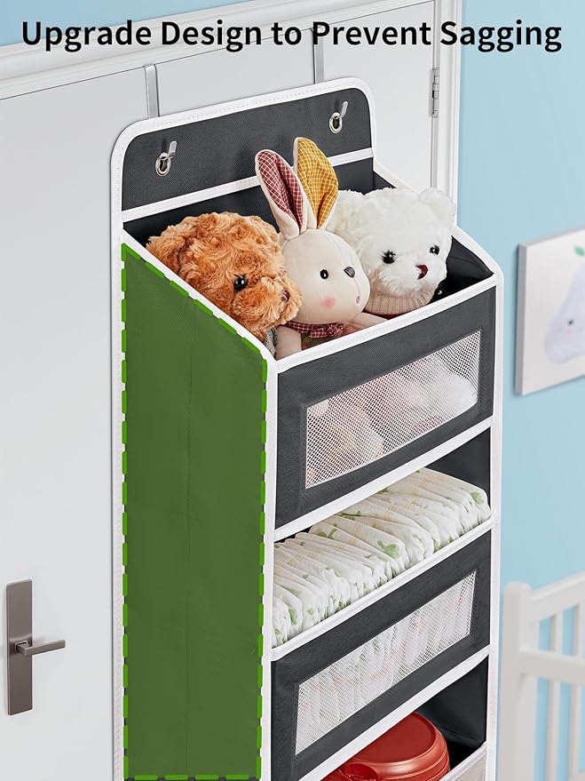 JARLINK Over the Door Organizer Storage, 5 shelf Hanging Organizer