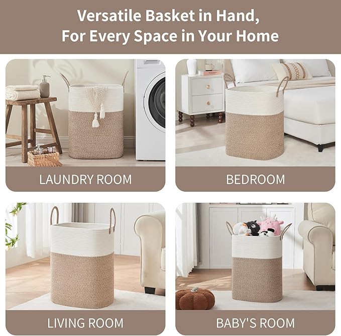 Laundry Basket with Handles