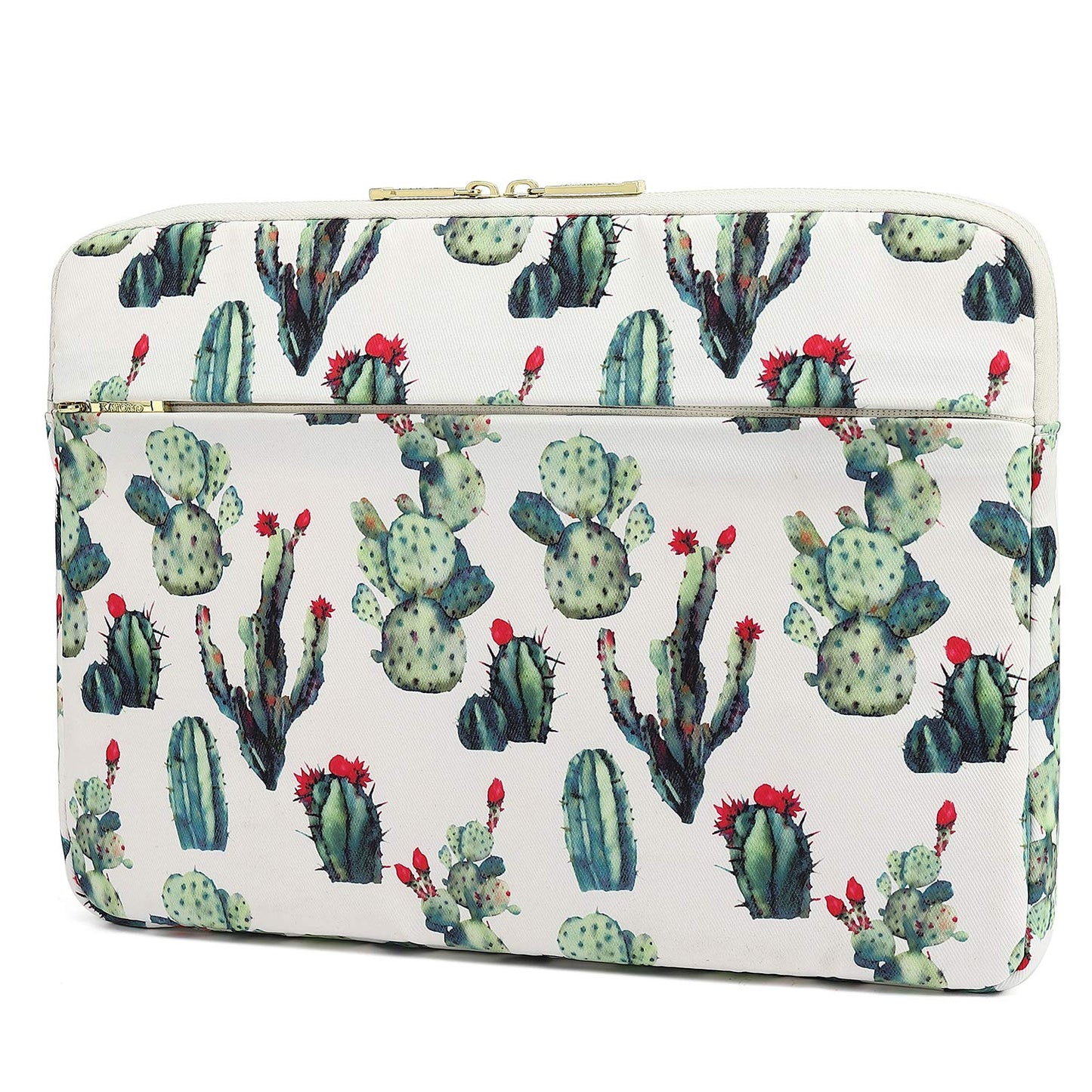 KAYOND 13 inch Laptop Sleeve, Compatible MacBook air 13.3 MacBook pro 13.3 and 12.5-13.3 inch Notebook Computer, Water Repellent Laptop Bag,Shockproof case (13-13.3 inch, Cactus)
