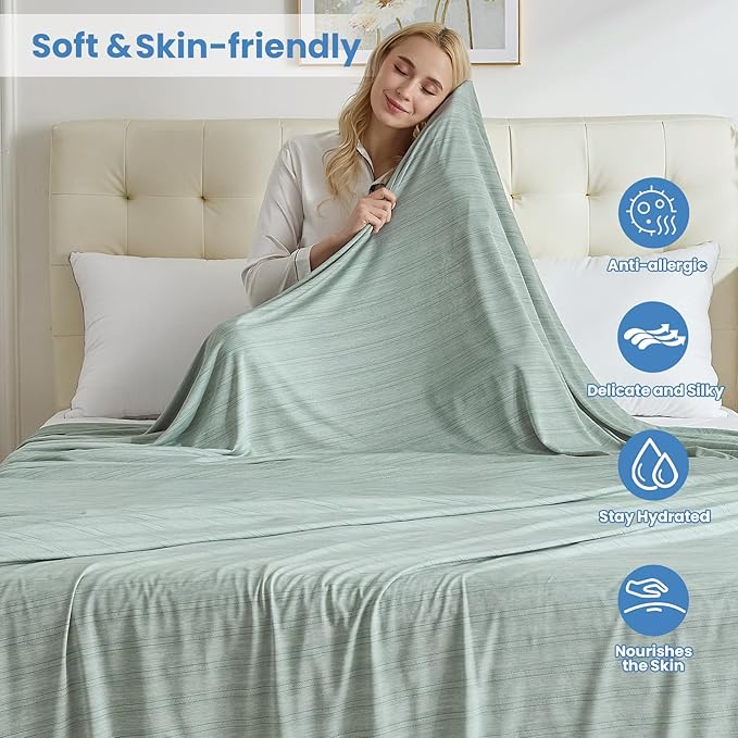 OIGAE Cooling Blanket for Hot Sleepers