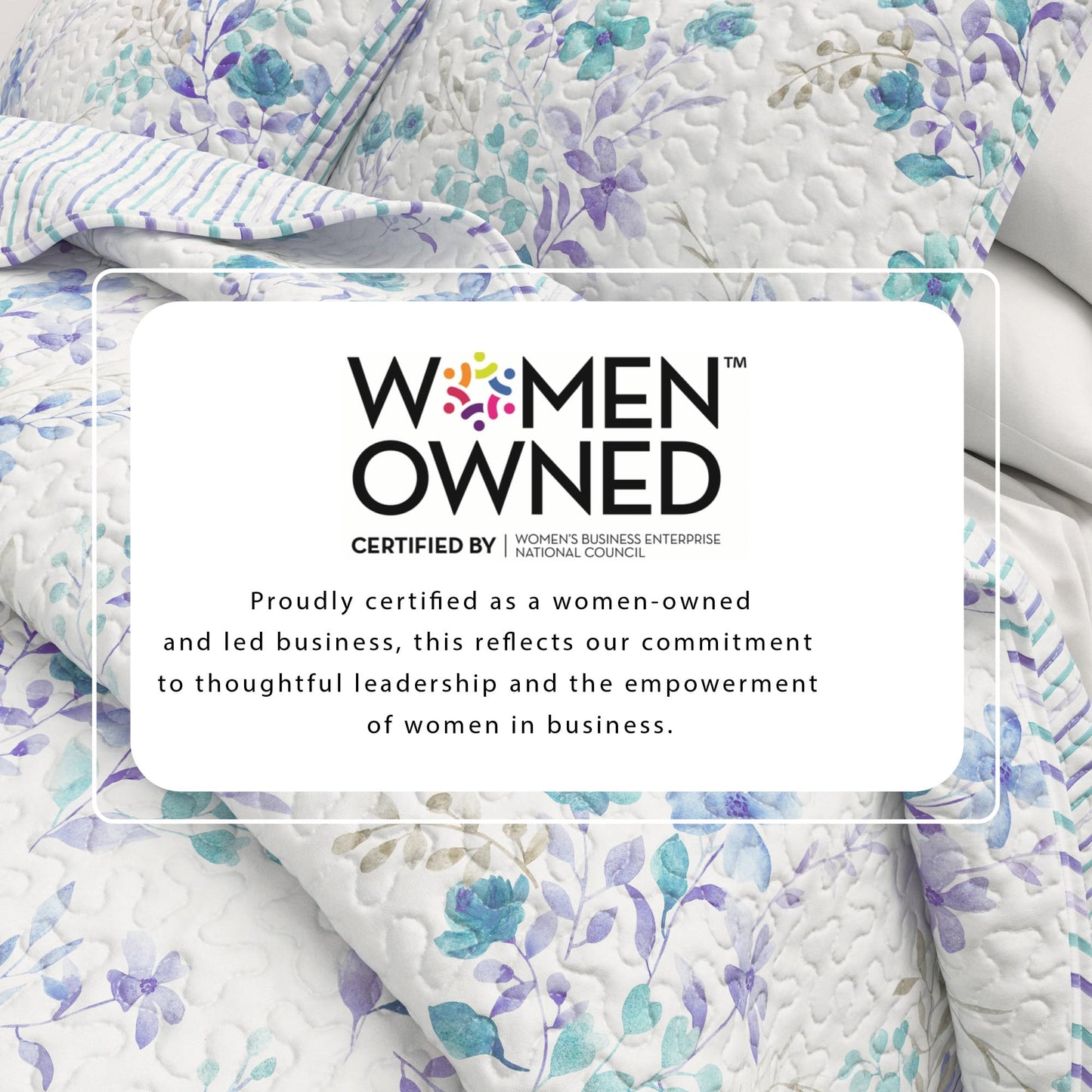 Great Bay Home Floral Quilt Set - 3-Piece King/California King Size Spring Bedding Set - Lightweight, All-Season, Reversible Bedspread (Bouquet)
