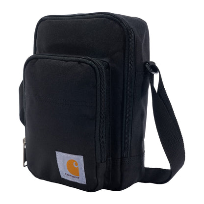 Carhartt Unisex Adult Zip, Durable, Adjustable Crossbody Bag with Zipper Closure, Black, One Size, Black, One size