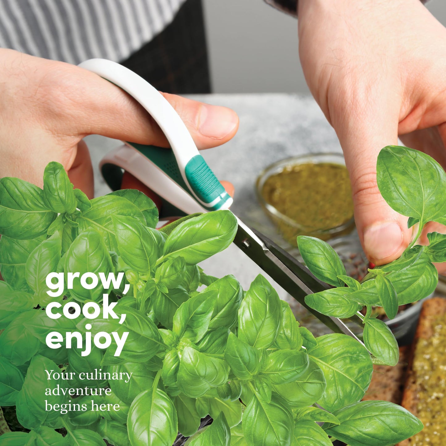 Planters' Choice 9 Herb Indoor Window Garden Kit - Mothers Day Gifts - House Plants Seeds - Best Unique Gift Ideas for Women, Mom, Friend, Her, Birthday, Housewarming, Mother - Live Plant Starter