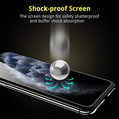 UNBREAKcable Shatterproof Tempered Glass Screen Protector for iPhone SE 2022/SE 2020, iPhone 8/7 [3-Pack] [99.99% HD Clear] [Easy Installation Frame] [9H Hardness][Bubble Free] for Apple 4.7''