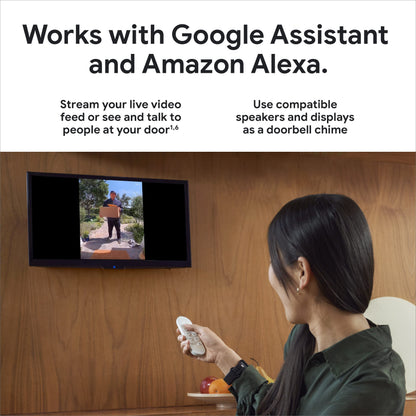 Google Nest Doorbell (Battery) - Ash