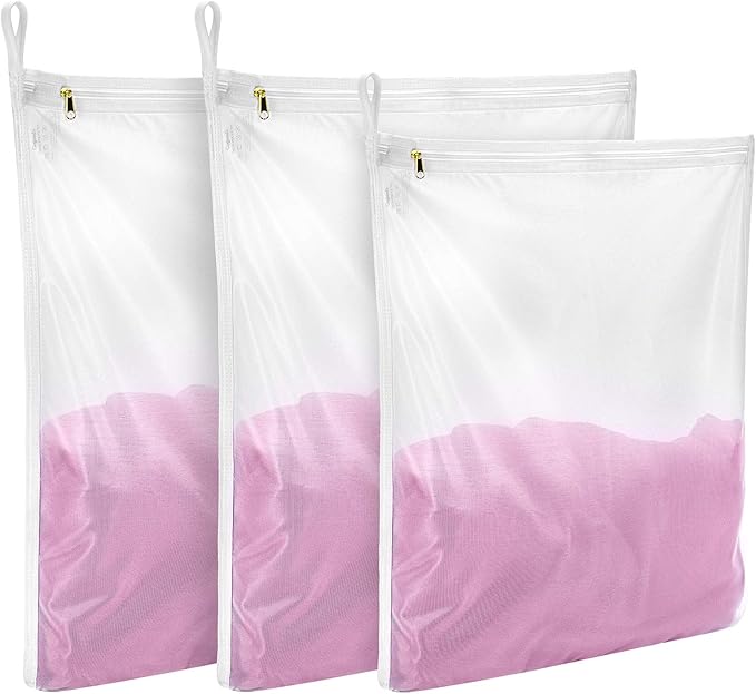 GOGOODA 4 Pack Mesh Laundry Bags