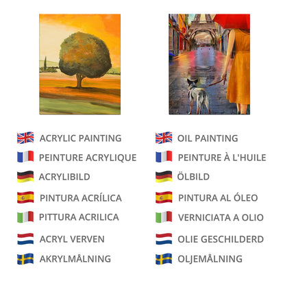 Kurtzy 2 Pack Blank Canvas - 70 x 100cm (28 x 40 inches) - Extra Large Pre Stretched Canvas Panels with Wooden Wedges - Suitable for Acrylic and Oil Painting Also for Sketching and Drawing