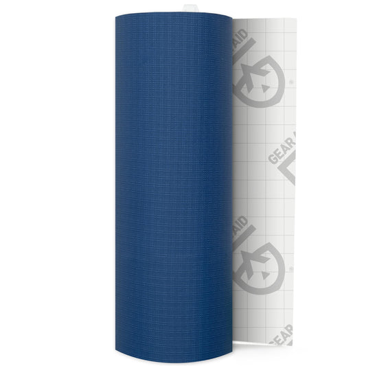 GEAR AID Tenacious Tape 3”x20” Micro-Ripstop Outdoor Fabric and Vinyl Gear Repair Tape, Quickly Fix Holes and Rips in Puffy Jackets, Rain and Snow Gear, Tents, Sleeping Bag and More, Blue, 1 Pack