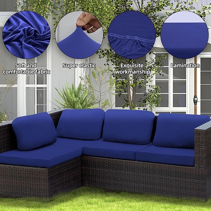 Outdoor Cushion Covers Set, Replacement