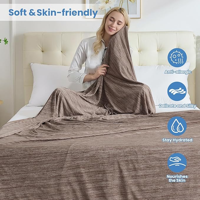 OIGAE Cooling Blanket for Hot Sleepers