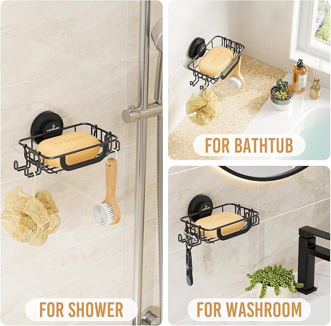 LEVERLOC Soap Holder Shower