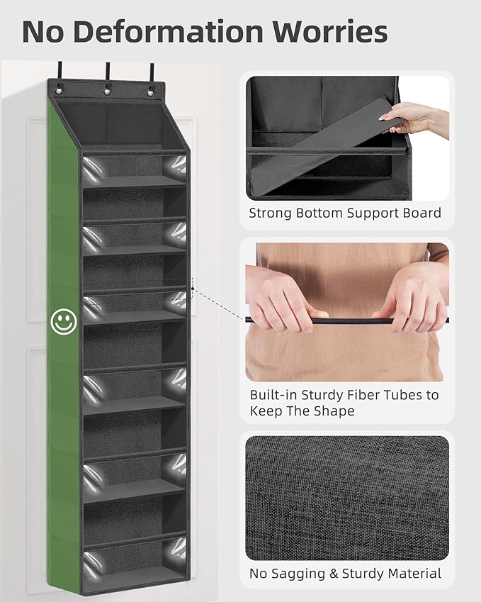 STORAGE MANIAC Over the Door Organizer Large Capacity Hanging Organizer