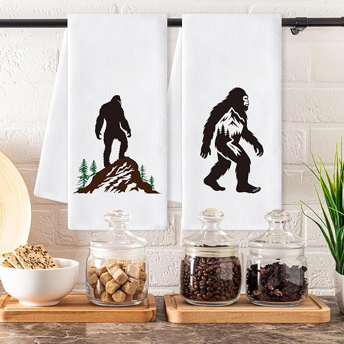 GROBRO7 Funny Gorillas Hand Towel