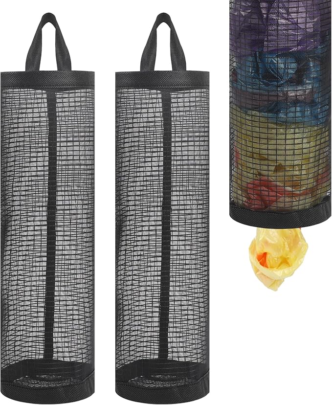 Mozeat Lens 2Pack Plastic Bag Holder, Grocery Bag Holder