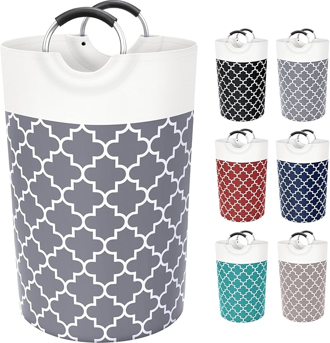Large Laundry Basket Laundry Hamper Bag Washing Bin Clothes Bag Collapsible Tall