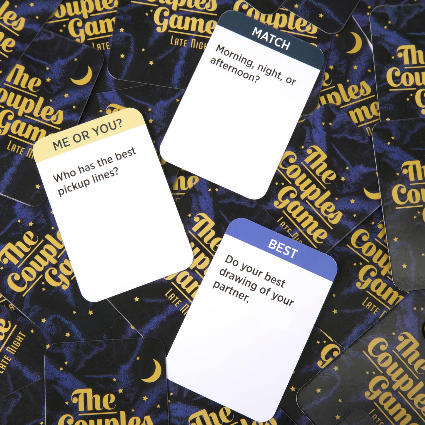 The Couples Game Late Night [Fun Adult Card Game for Date Nights | Romantic Couples Gift for Him or Her | 150 Questions for 2 Players | Perfect For Anniversary, Engagement, Valentine's Gift]