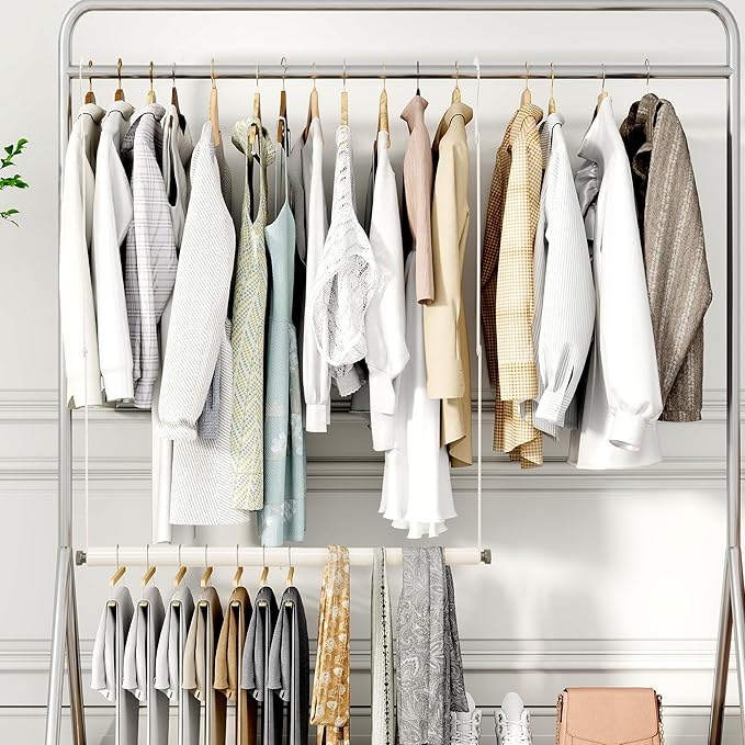 STORAGE MANIAC Adjustable Closet Rod Extender