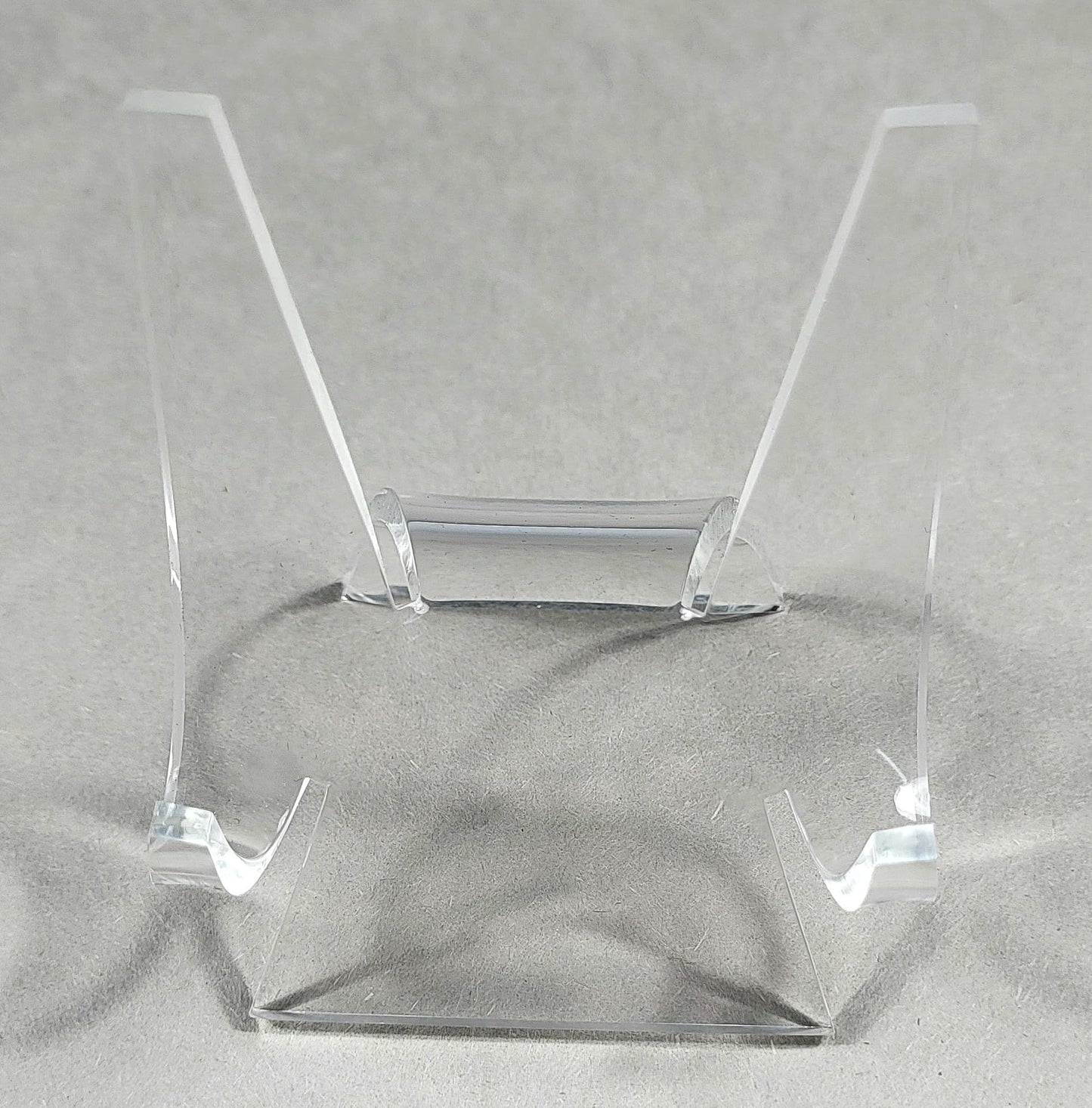 HQRP-Crystal 3" Acrylic Display Stand Pedestal for Crystal Heart / Slice / Slab and other Stones