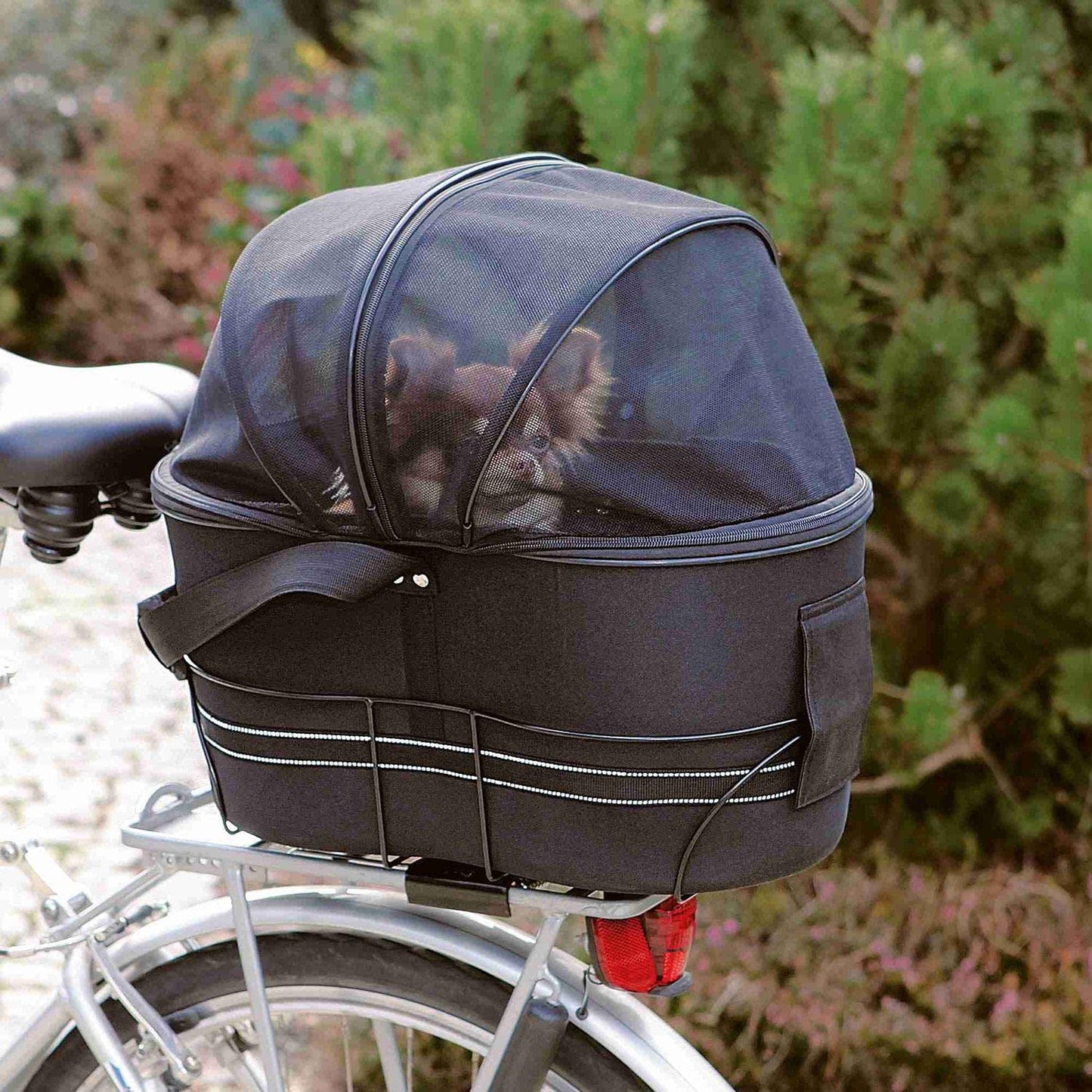 Trixie Bicycle bag, 48 × 29 × 42cm, Black