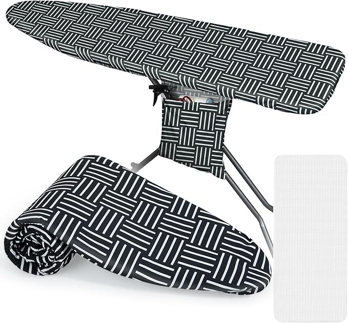 FIOBEE Ironing Board Cover and Pad Extra Thick Iron Board Pad