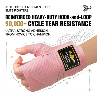 Toichi Hand Wraps for Boxing, Muay Thai, MMA –5M/197 Inches Kickboxing Hand Wraps for Men & Women, Protective Training Wrist Strips for Combat Sports, Martial Arts, Punching Bag Workout