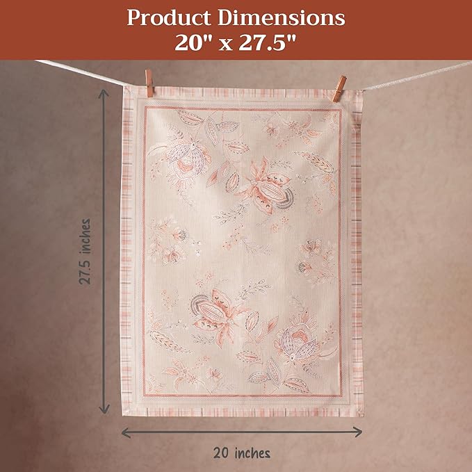 Maison d' Hermine Dish Cloth 100% Combed Cotton Premium Set of 3 Easter Dish