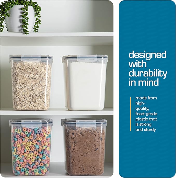 Flour Sugar Storage Containers Great Rice Canisters Sets