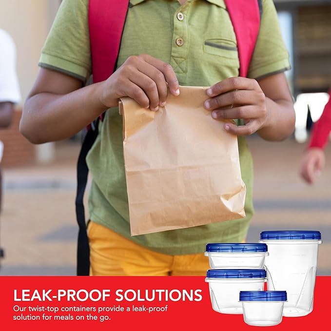 Stock Your Home 8oz Plastic Containers