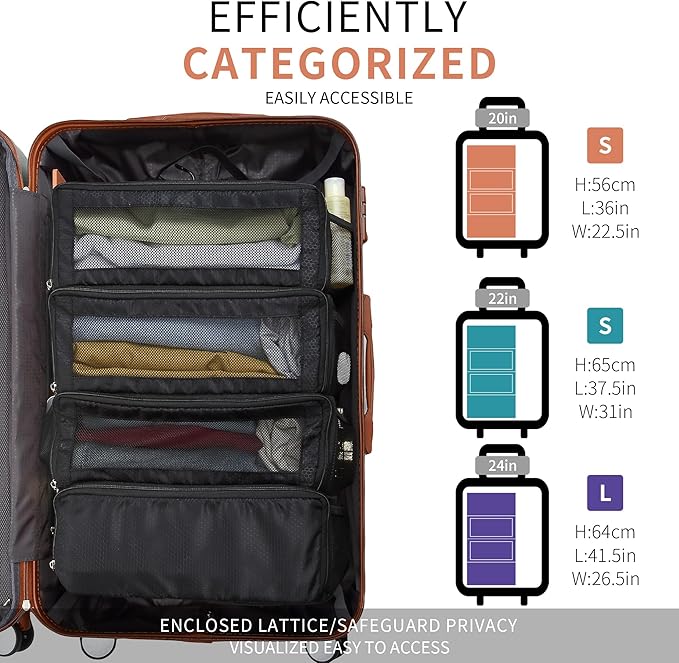 Suitcase Organizer Travel Bags Organizer