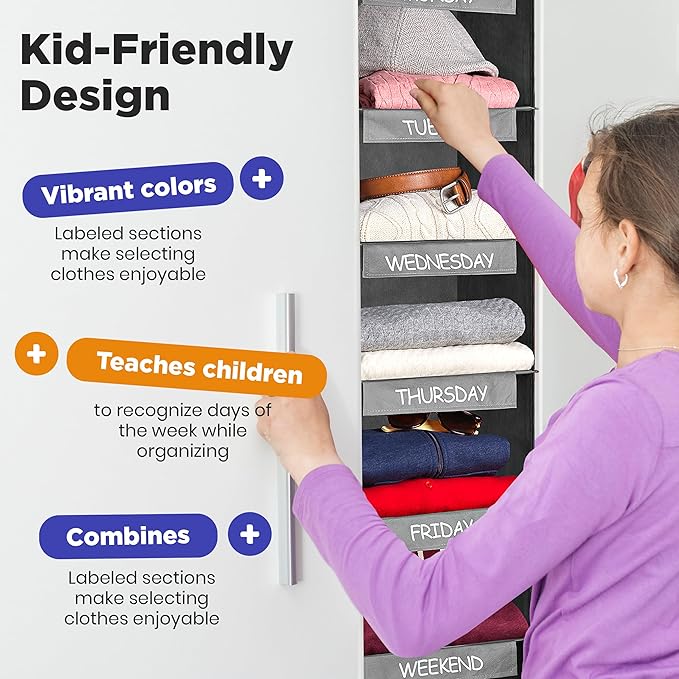 Handy Laundry Hanging Clothes Organizer