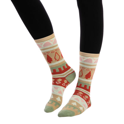 JOYIN 12 Pairs Christmas Socks, Warm Soft Novelty Crew Socks for Winter Christmas, Holiday or Birthday Gift