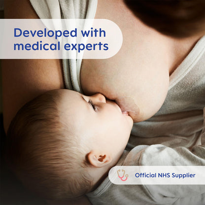 MAM Nipple Shield | Medium | 2 Pack | Comes in Sterilisable Travel Case | SkinSoft Silicone Familiar for Baby | Protects and Supports Breastfeeding