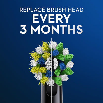 Oral-B CrossAction Electric Toothbrush Replacement Brush Heads Refill, 2ct (Packaging may vary)