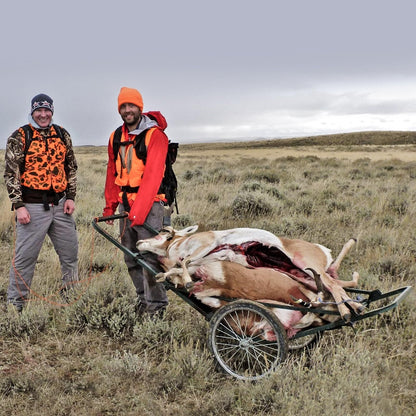 Leader Accessories Super Mag Hauler Steel Hunting Deer Game Cart 550lb Capacity
