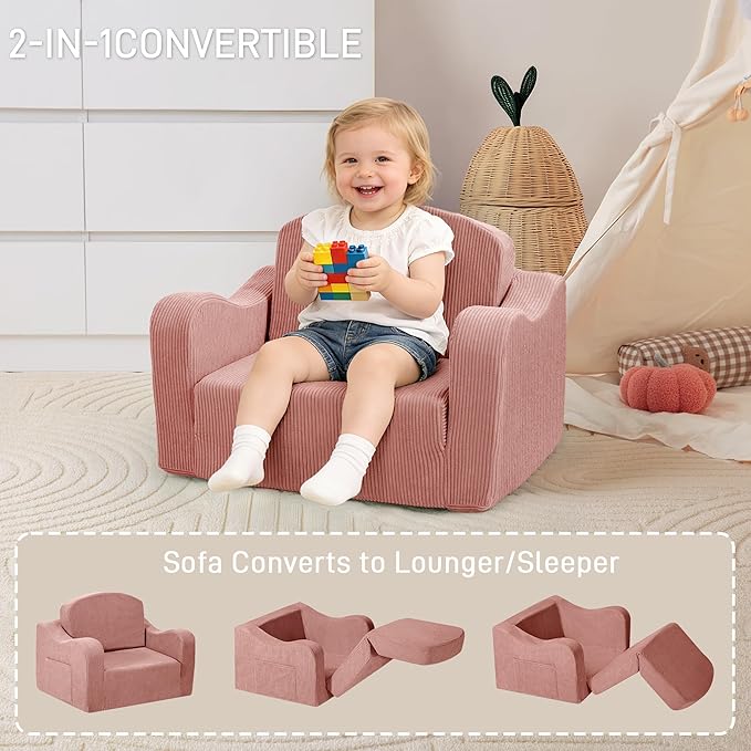 aodisman Thick Comfy Toddler Chair and Couch