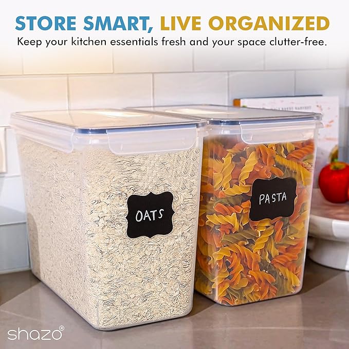 Shazo 2 PC Flour Sugar Storage Containers