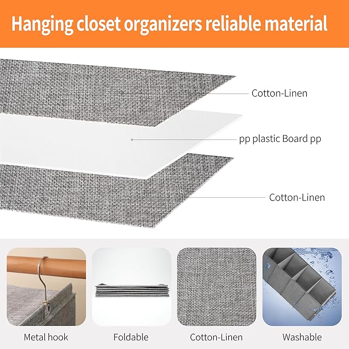 Large Hanging Sweater Organizer
