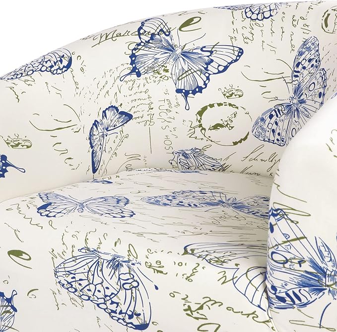 SearchI Club Chair Slipcover Stretch Barrel Chair Covers Printed Tub Chair