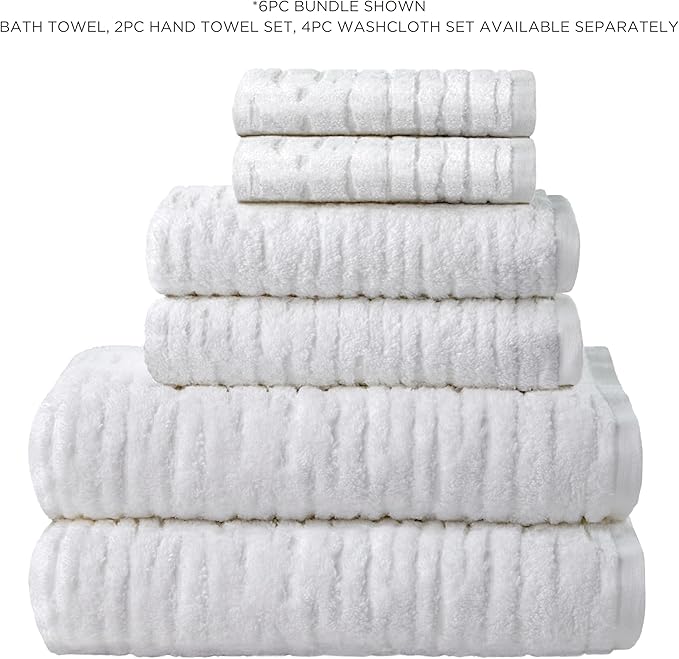 SKL Home CloudSoft Cotton Luxury 2-Piece Hand Towel Set