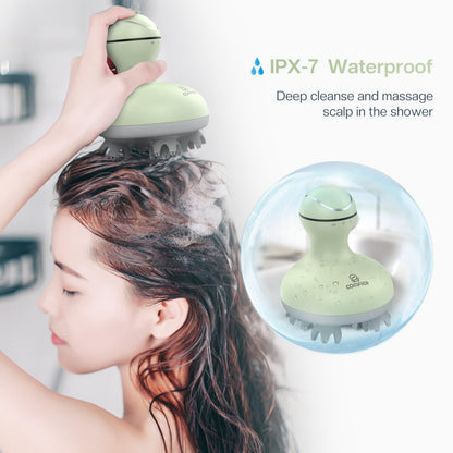 COMFIER Electric Scalp Massager with Mutlti-Modes Vibration, Portable Handheld Head Scratcher for Hair Growth,Waterproof Head Massager for Full Body,Dog Cat Massager for Deep Clean and Stress Relax