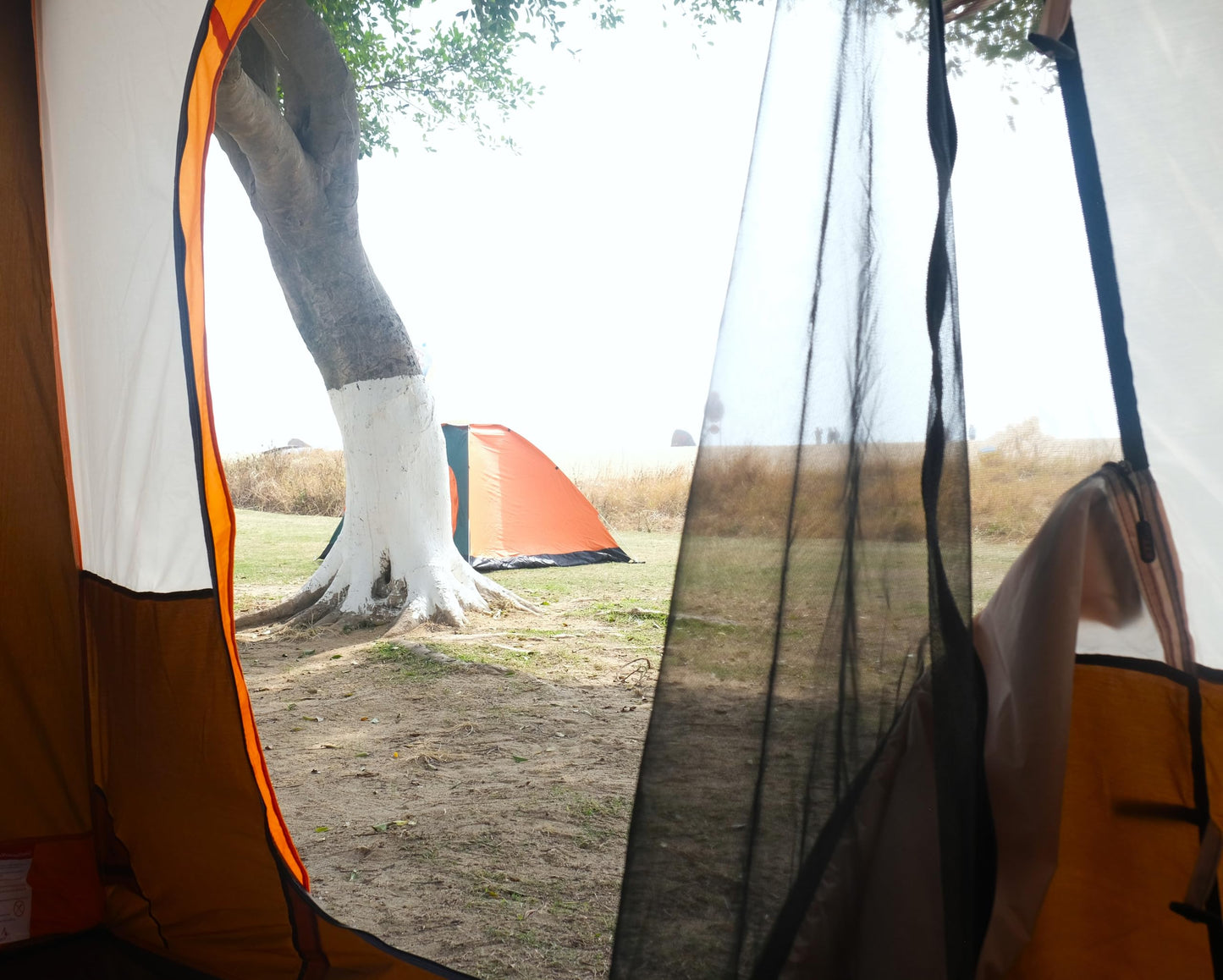 KTT Extra Large Tent 12 Person,Family Cabin Tents,2 Rooms,3 Doors and 3 Windows with Mesh,Straight Wall,Waterproof,Double Layer,Big Tent for Outdoor,Picnic,Camping,Family Gathering(Brown)