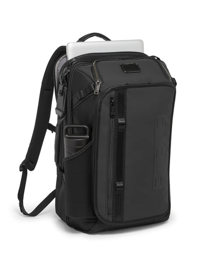 TUMI - Alpha Bravo Detrick Backpack - Multi-Compartment Travel Gear - Adjustable Straps & Easy to Carry - Black
