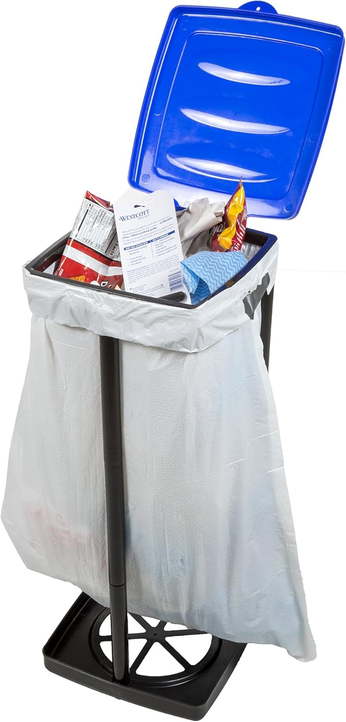 Portable Trash Bag Holder – Collapsible 13-Gallon Garbage Bin